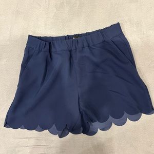 Madewell scallop shorts
